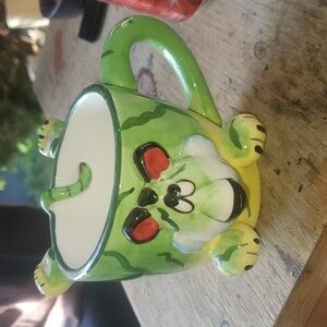 The Da Vinci Collection Handpainted Ceramic TIGER Coffee Tea Mug Cup